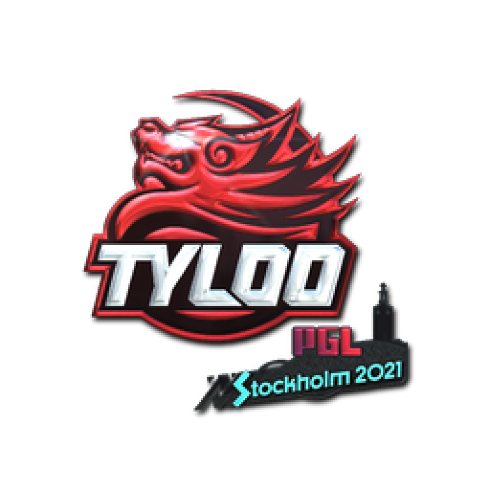 Sticker | Tyloo (Foil) | Stockholm 2021