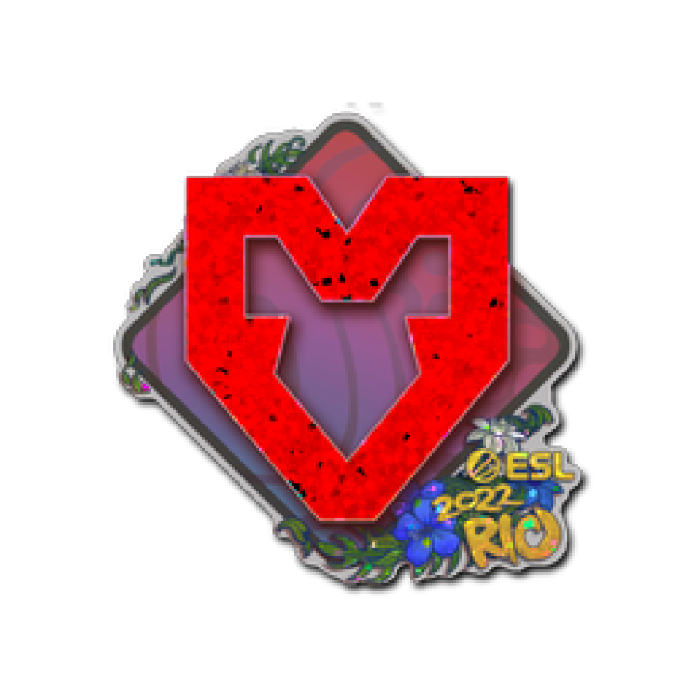 Sticker | MOUZ (Glitter) | Rio 2022