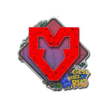 Sticker | MOUZ (Glitter) | Rio 2022