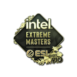 Sticker | IEM (Gold) | Rio 2022