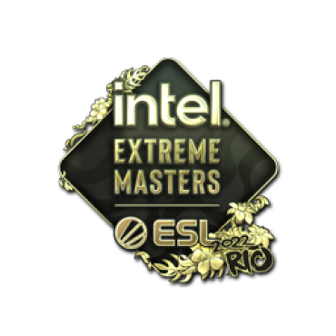 Sticker | IEM (Gold) | Rio 2022