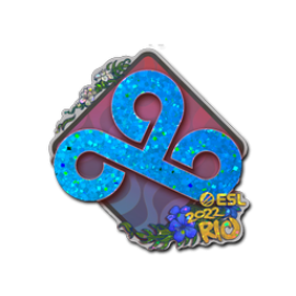 Sticker | Cloud9 (Glitter) | Rio 2022