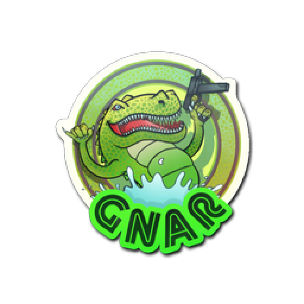 Sticker | Green Gnar