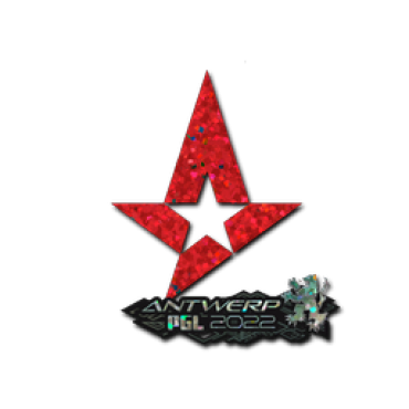 Sticker | Astralis (Glitter) | Antwerp 2022