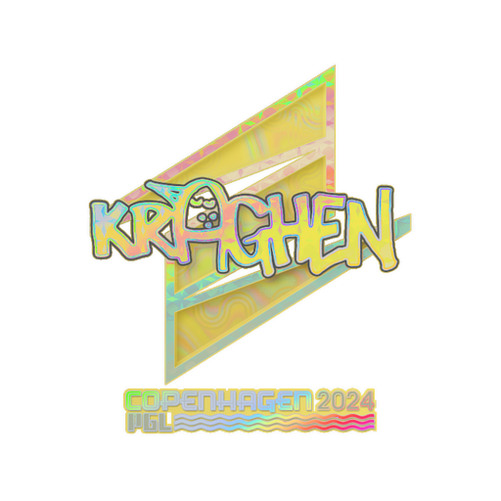 Sticker | kraghen (Holo) | Copenhagen 2024