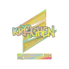 Sticker | kraghen (Holo) | Copenhagen 2024