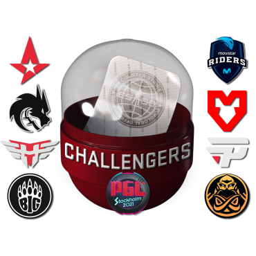 Stockholm 2021 Challengers Sticker Capsule