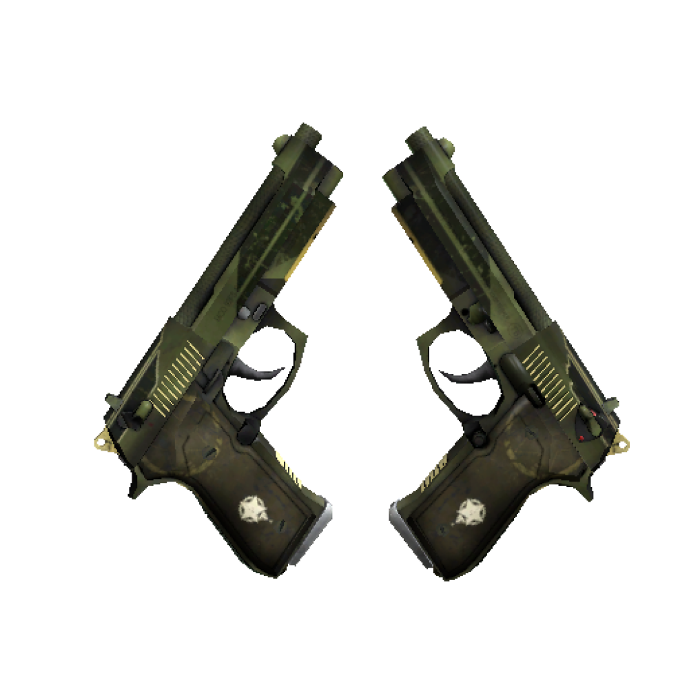 StatTrak™ Dual Berettas | Retribution (Factory New)