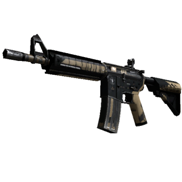 M4A4 | Desert-Strike (Well-Worn)