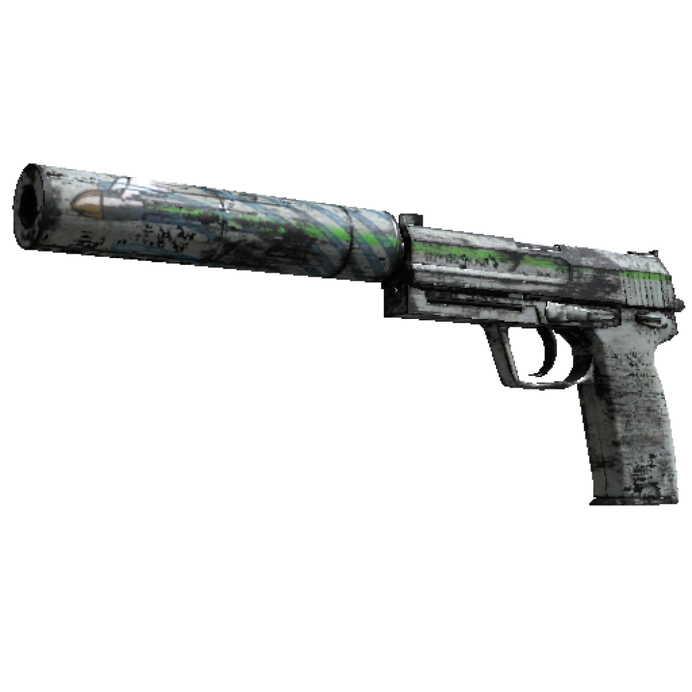 USP-S | Road Rash (Battle-Scarred)