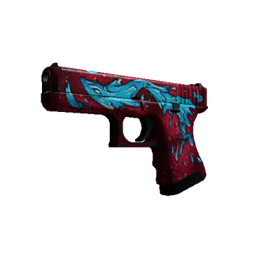 Glock-18 | Water Elemental (Well-Worn)