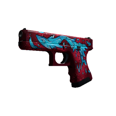 StatTrak™ Glock-18 | Water Elemental (Minimal Wear)