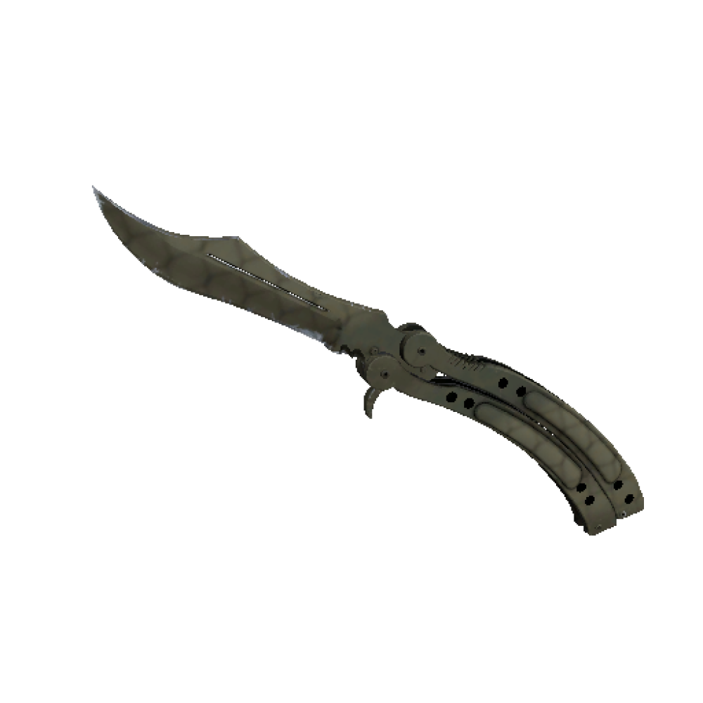 StatTrak™ Butterfly Knife | Safari Mesh (Field-Tested)