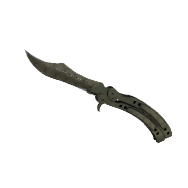 StatTrak™ Butterfly Knife | Safari Mesh (Field-Tested)