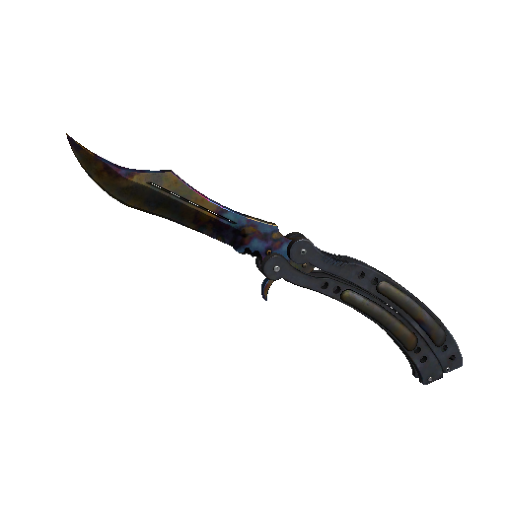 StatTrak™ Butterfly Knife | Case Hardened (Field-Tested)