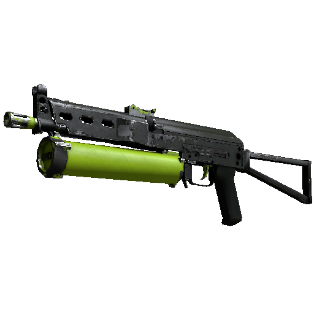 PP-Bizon | Chemical Green (Well-Worn)