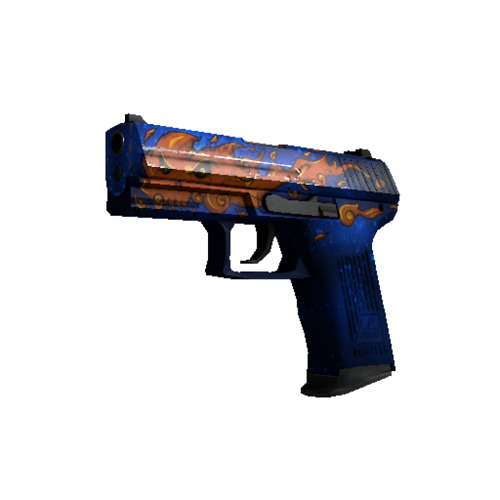 P2000 | Fire Elemental (Well-Worn)