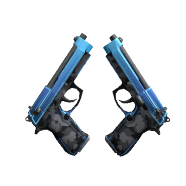 StatTrak™ Dual Berettas | Urban Shock (Factory New)