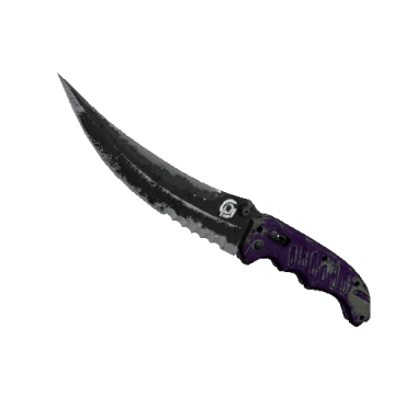 Flip Knife | Ultraviolet (Battle-Scarred)