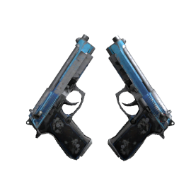 StatTrak™ Dual Berettas | Urban Shock (Battle-Scarred)