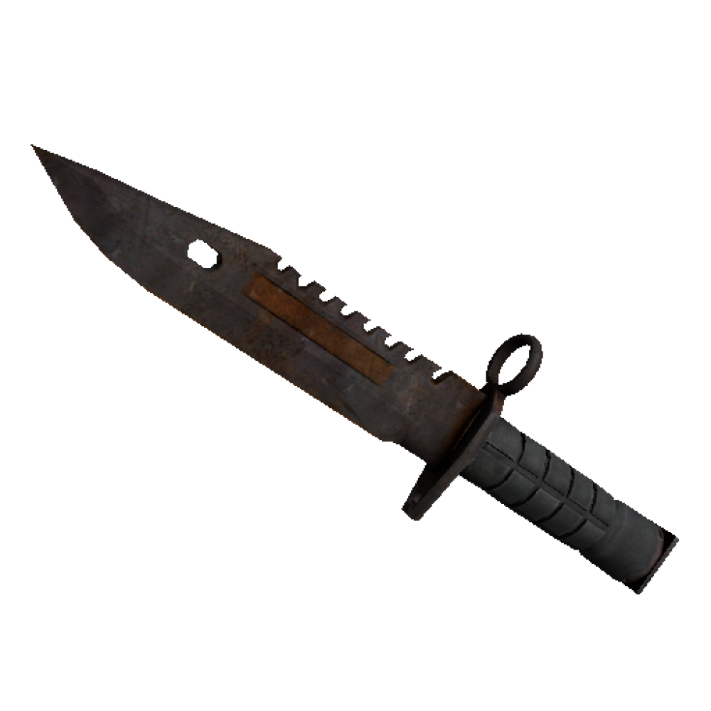 StatTrak™ M9 Bayonet | Rust Coat (Battle Scarred)