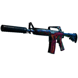 M4A1-S | Hyper Beast (Battle-Scarred)