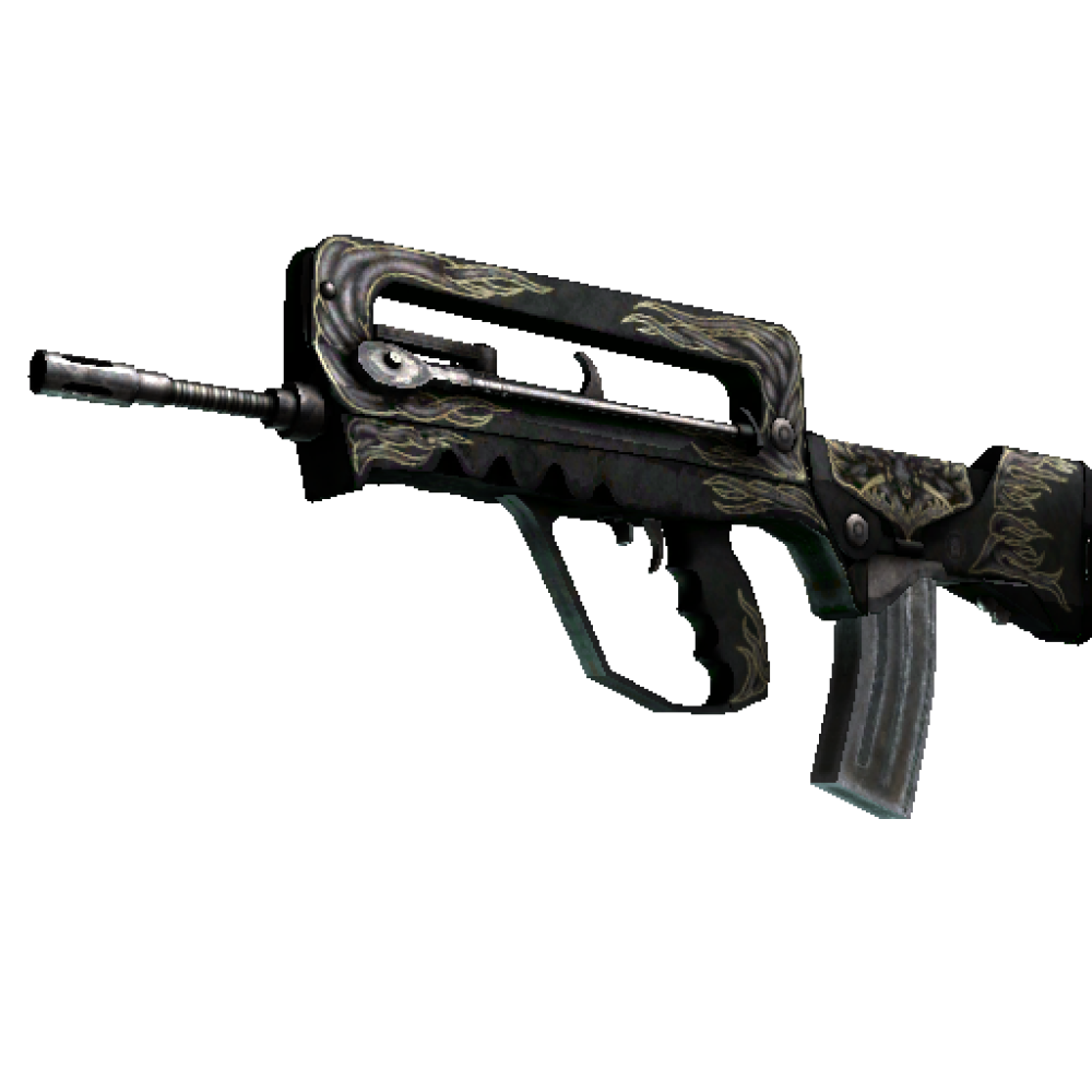 FAMAS | Djinn (Battle-Scarred)