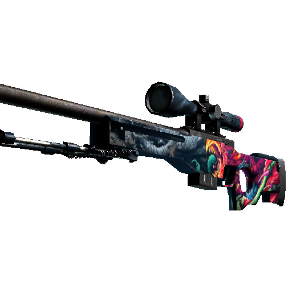 StatTrak™ AWP | Hyper Beast (Well-Worn)