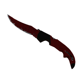 Falchion Knife | Crimson Web (Field Tested)