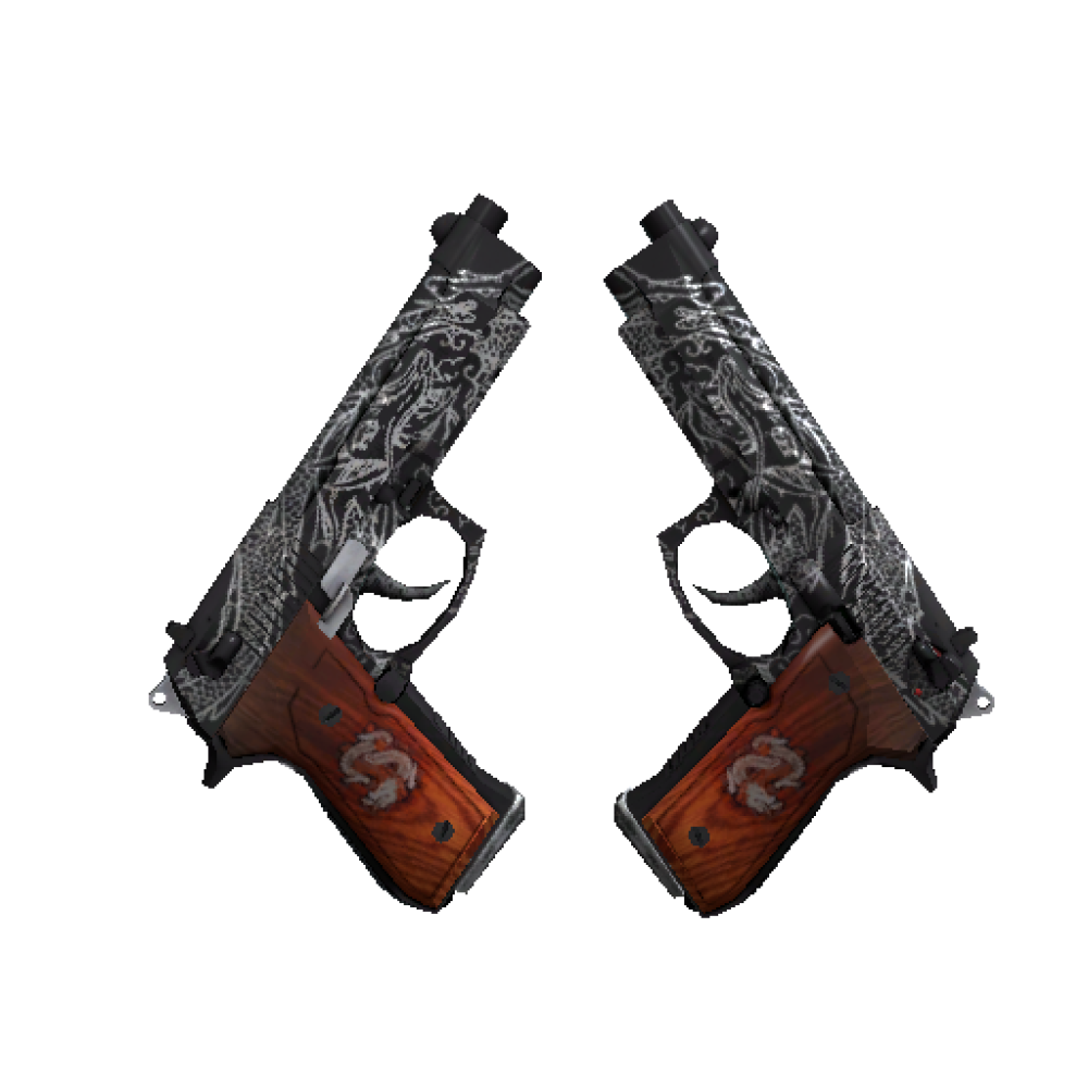 StatTrak™ Dual Berettas | Dualing Dragons (Field-Tested)