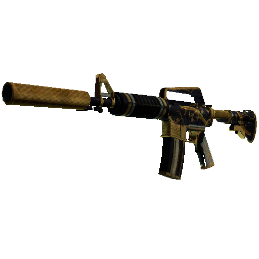 M4A1-S | Golden Coil (Battle-Scarred)