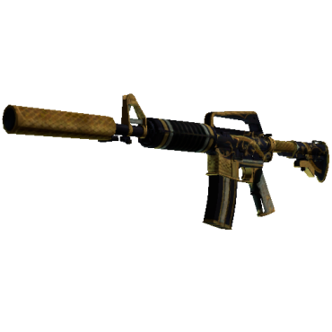 M4A1-S | Golden Coil (Battle-Scarred)