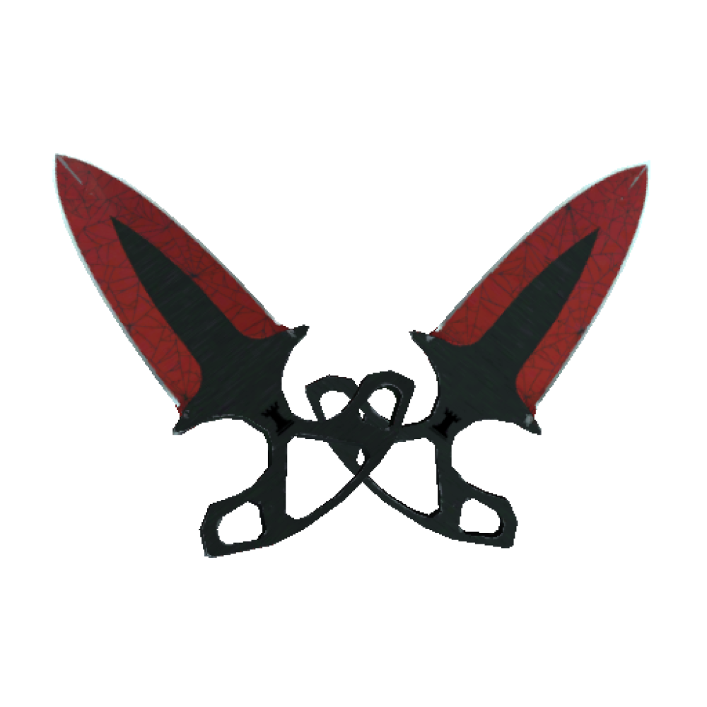 Shadow Daggers | Crimson Web (Field Tested)