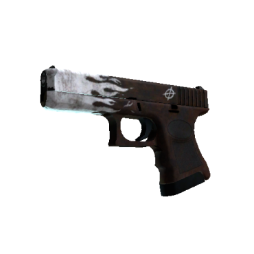 Stattrak ™ Glock-18 | Oxide Blaze (Minimal Wear)