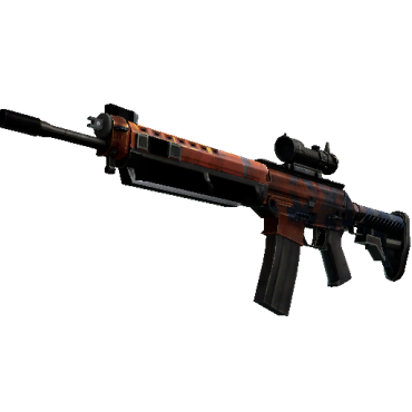 StatTrak™ SG 553 | Danger Close (Factory New)