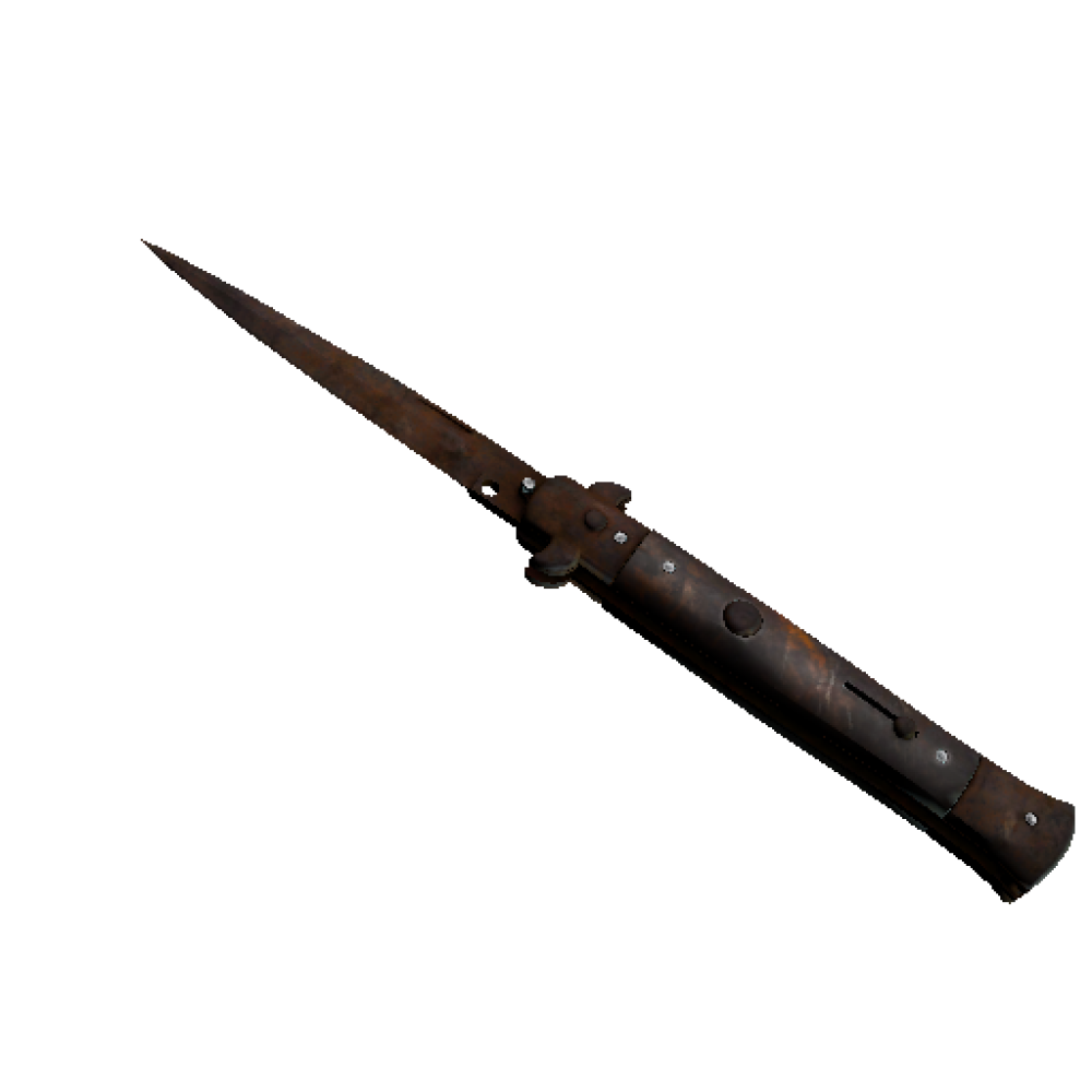 Stiletto Knife | Rust Coat (Battle Scarred)