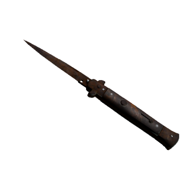 Stiletto Knife | Rust Coat (Battle Scarred)