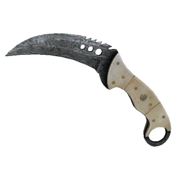 Talon Knife | Damascus Steel (Battle-Scarred)