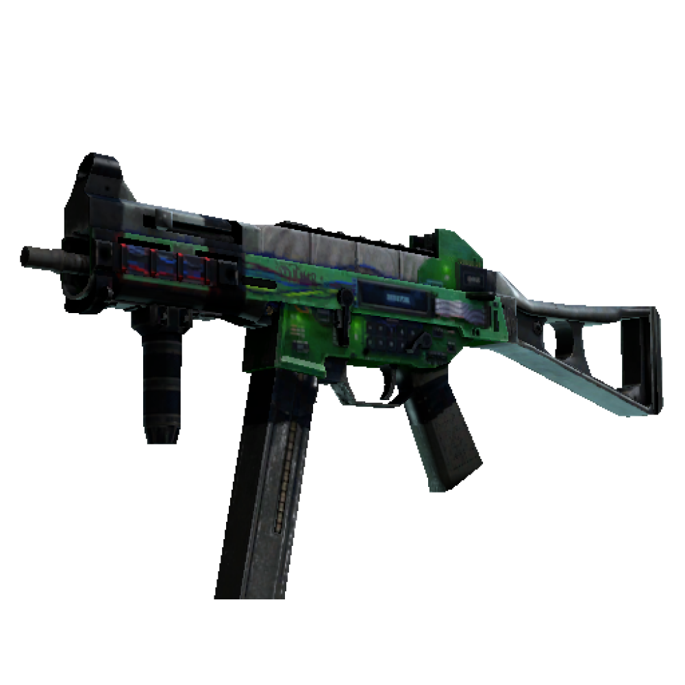 Stattrak ™ UMP-45 | Plastique (Battle-Scarred)