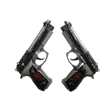 StatTrak™ Dual Berettas | Balance (Well-Worn)