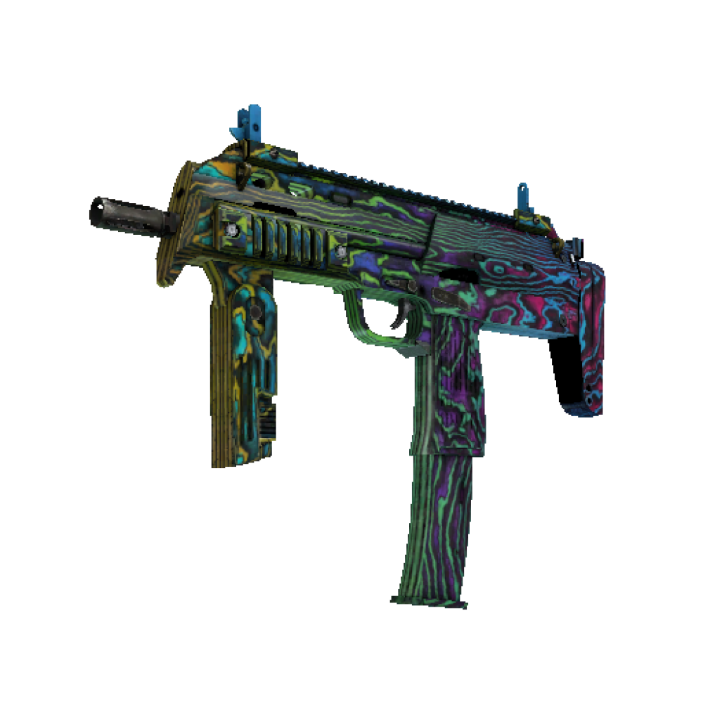 MP7 | Neon Ply (Well-Worn)