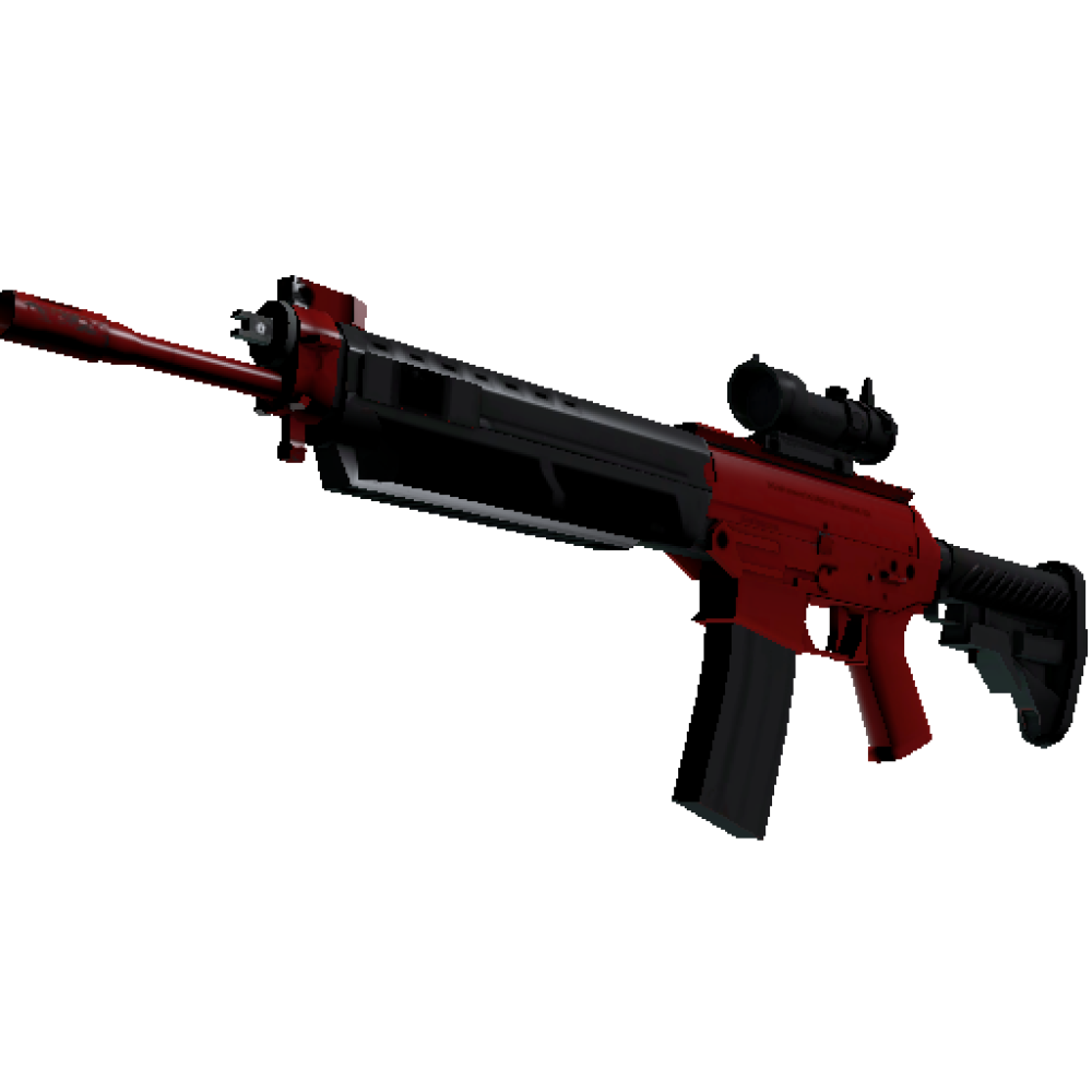 SG 553 | Candy Apple (Minimal Wear)