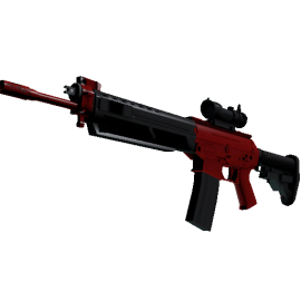 SG 553 | Candy Apple (Minimal Wear)