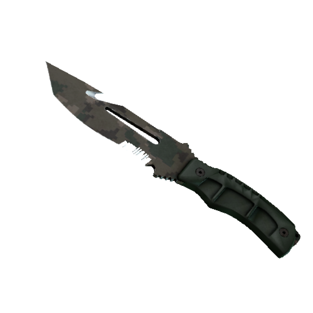 StatTrak™ Survival Knife | Forest DDPAT (Field-Tested)