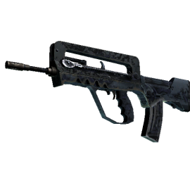 FAMAS | Night Borre (Battle-Scarred)