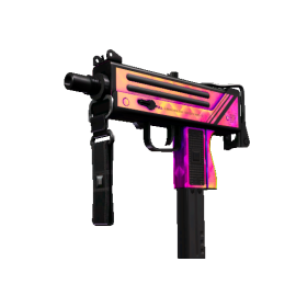 StatTrak™ MAC-10 | Disco Tech (Minimal Wear)