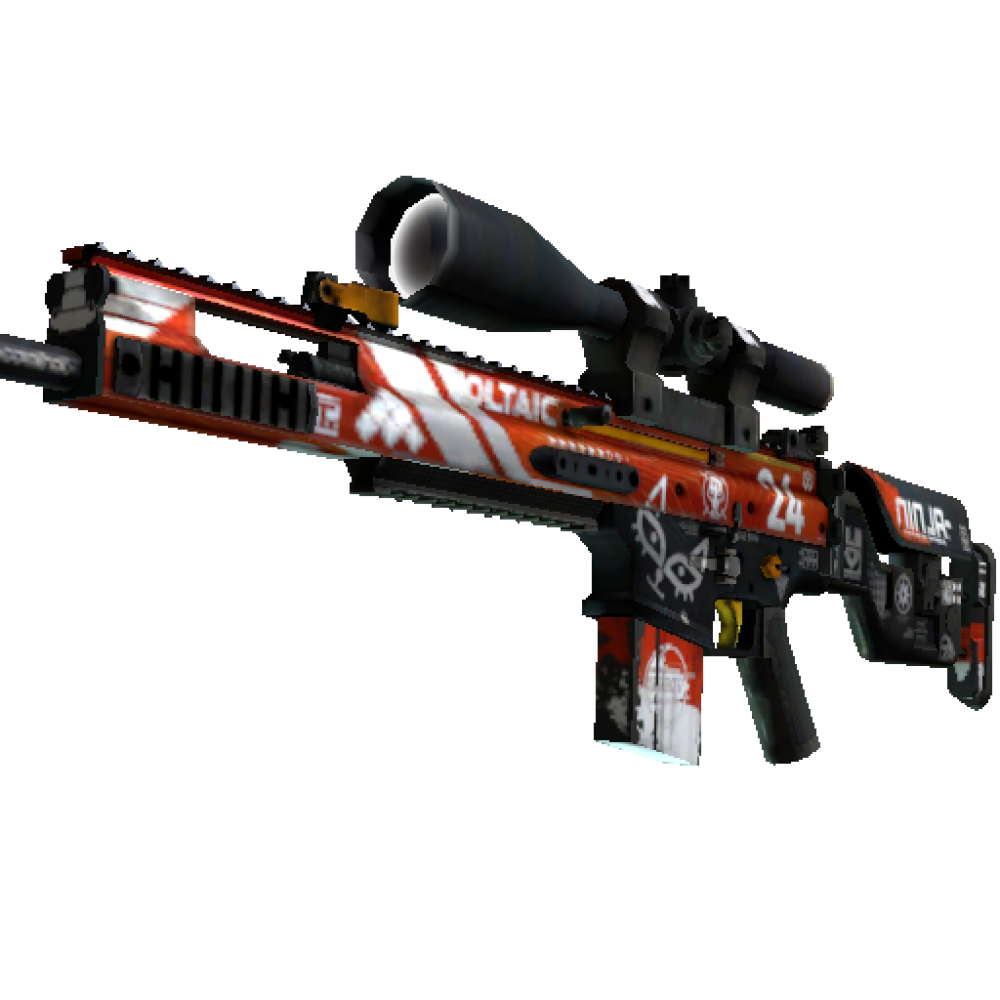 SCAR-20 | Bloodsport (Well-Worn)