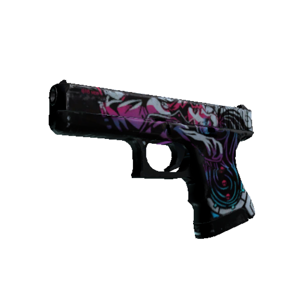 StatTrak™ Glock-18 | Neo Noir (Battle Scarred)