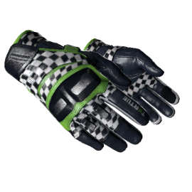 Moto Gloves | Finish Line (Minimal Wear)