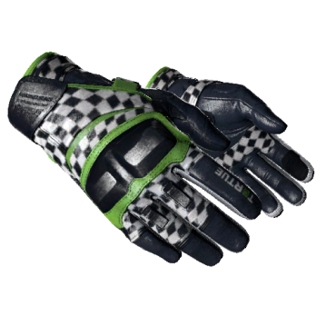 Moto Gloves | Finish Line (Minimal Wear)